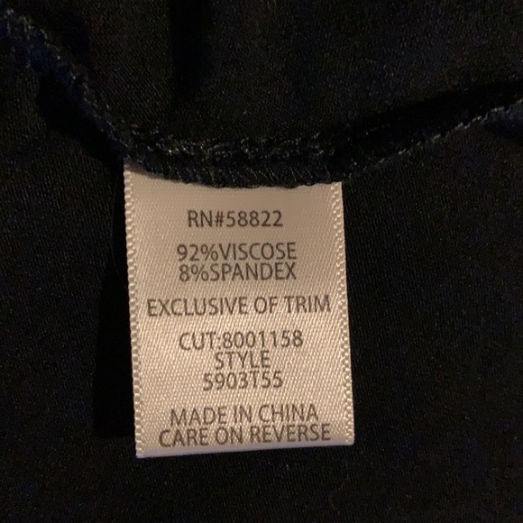 Max Studio navy sleeveless dress - Picture 5 of 6